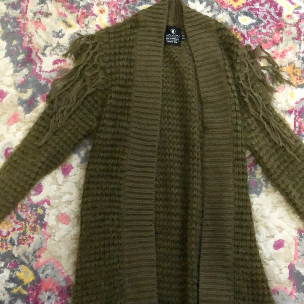 Olive Green Volcom Sweater